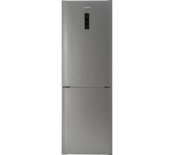 HOOVER HDCN182AD/K Fridge Freezer - Stainless Steel